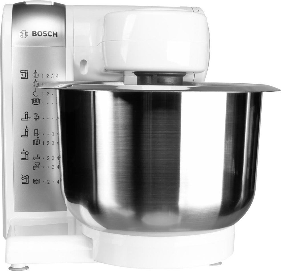 Bosch MUM 4880 weiß/silber 