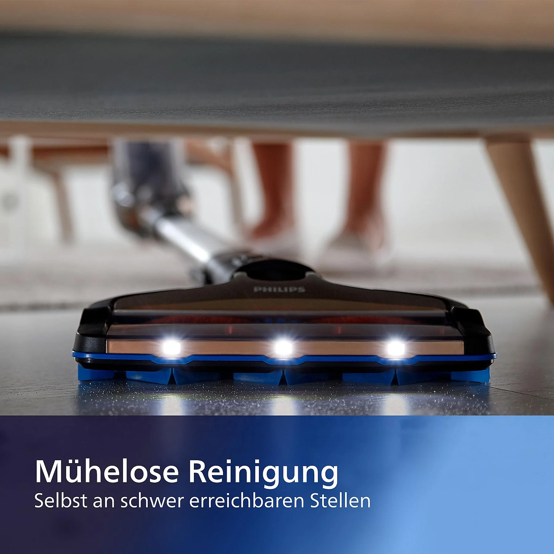 PHILIPS FC6826/01 Speedpro Laufzeit bis zu 65 Min., kabellos, Akkusauger, Stielsauger, Akkubetrieb, 25,2 Volt