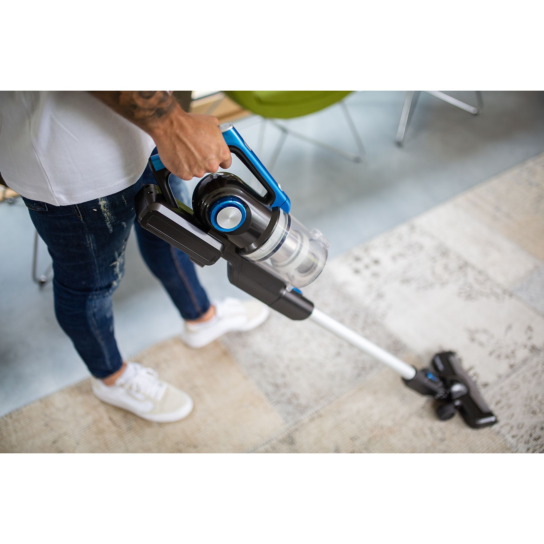 KOENIC KVR 25221 MOP Stielsauger, Akkubetrieb, 150 Watt