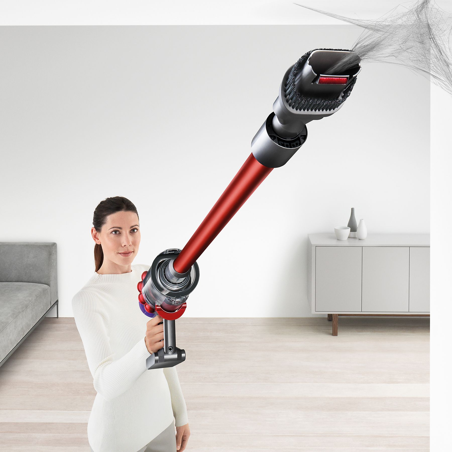 DYSON Cyclone V10 Motorhead Stielsauger, Akkubetrieb, 525 Watt