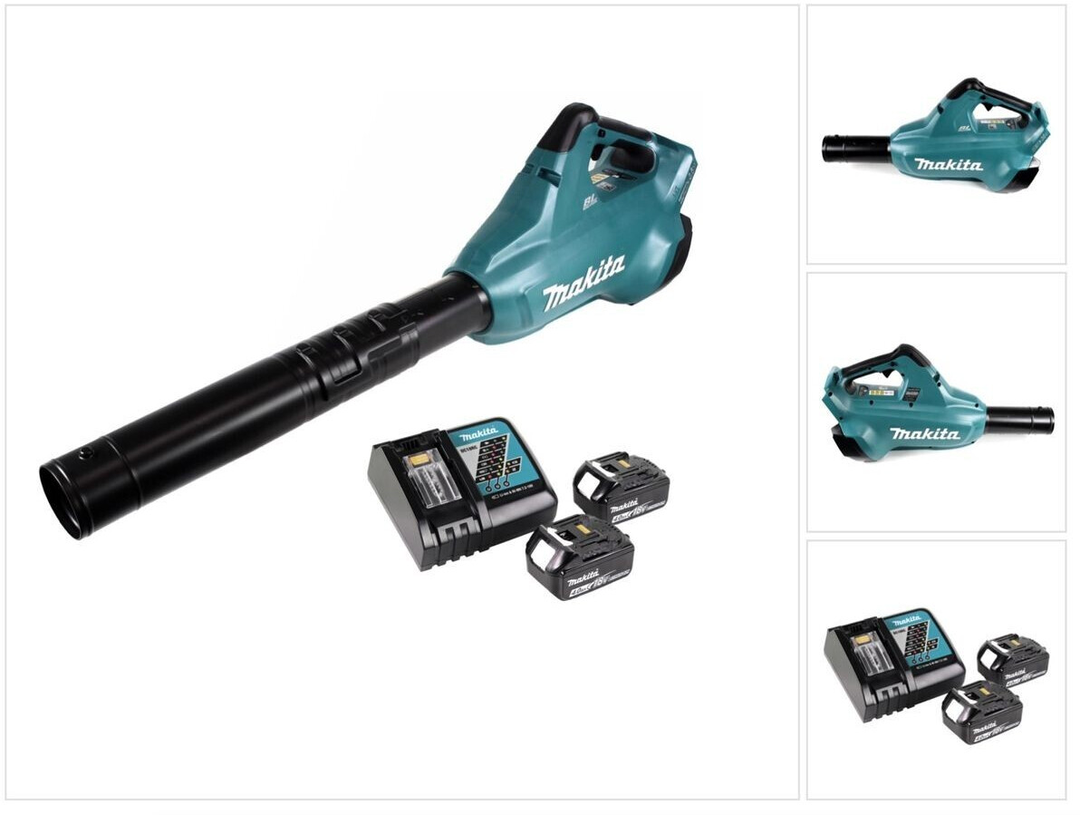Makita Akku Laubbläser DUB362 DUB362 RM (mit 2 x Akkus + Ladegerät)