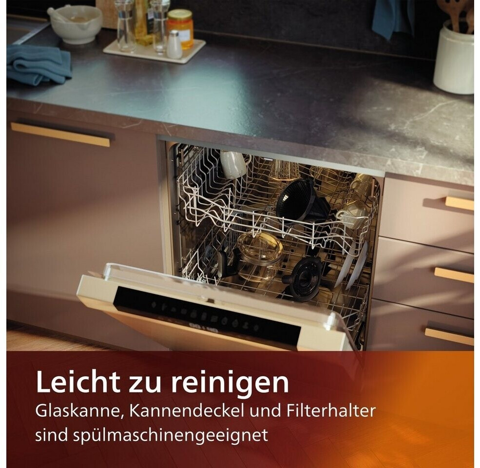 Philips Kaffeemaschine Grind Brew All-in-1 HD7888