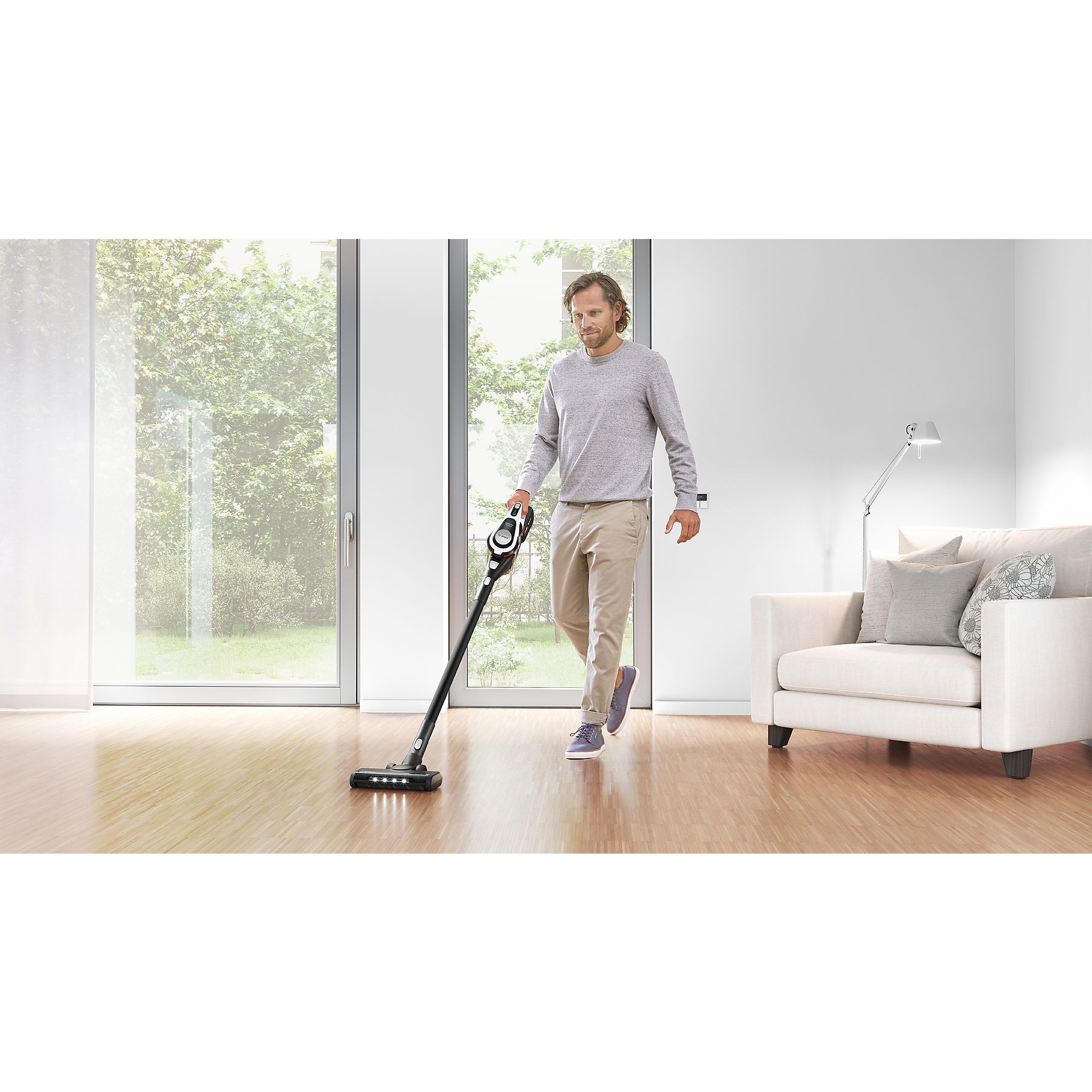 BOSCH BSS825ALL Stielsauger, Akkubetrieb