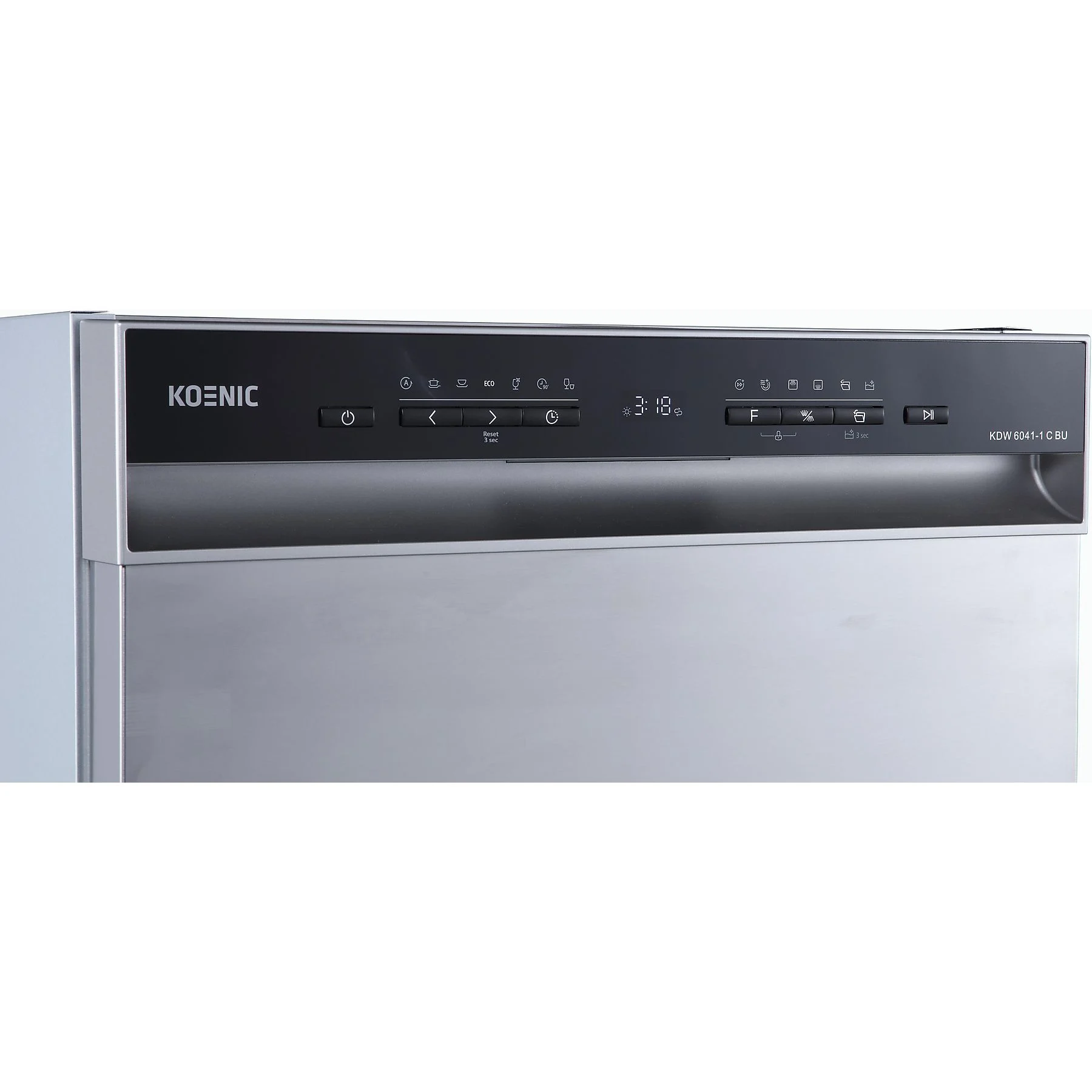 KOENIC KDW 6041-1 C BU Geschirrspüler (unterbaufähig, 595 mm breit, 42 dB (A), C)