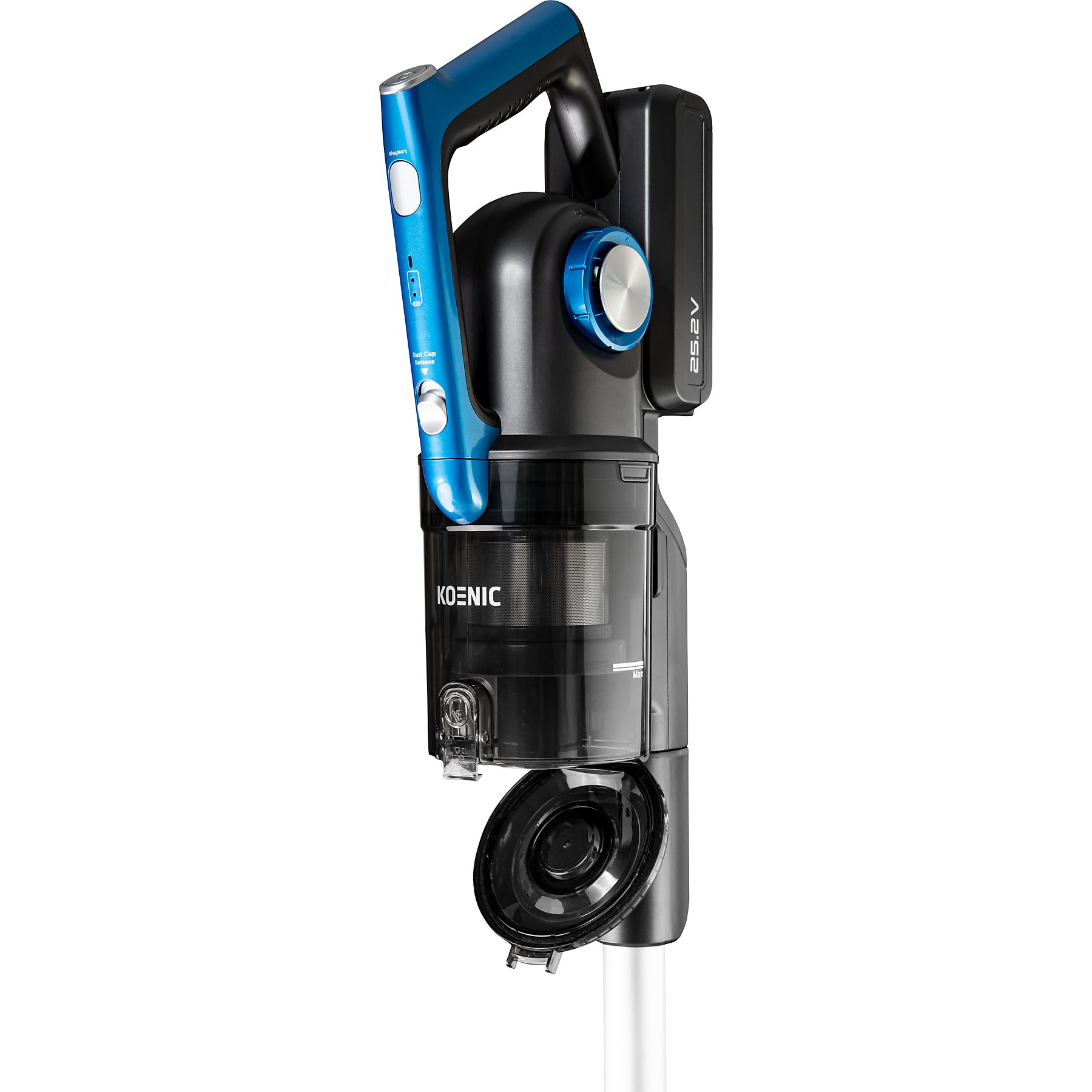 KOENIC KVR 25221 MOP Stielsauger, Akkubetrieb, 150 Watt