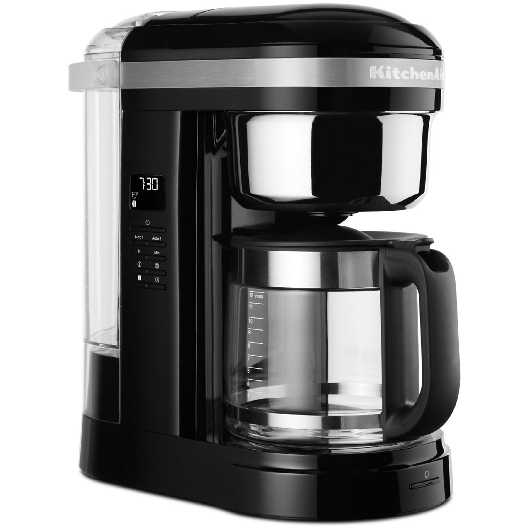 KITCHEN-AID 5KCM1209EOB KITCHENAID Kaffeemaschine Onyx Schwarz