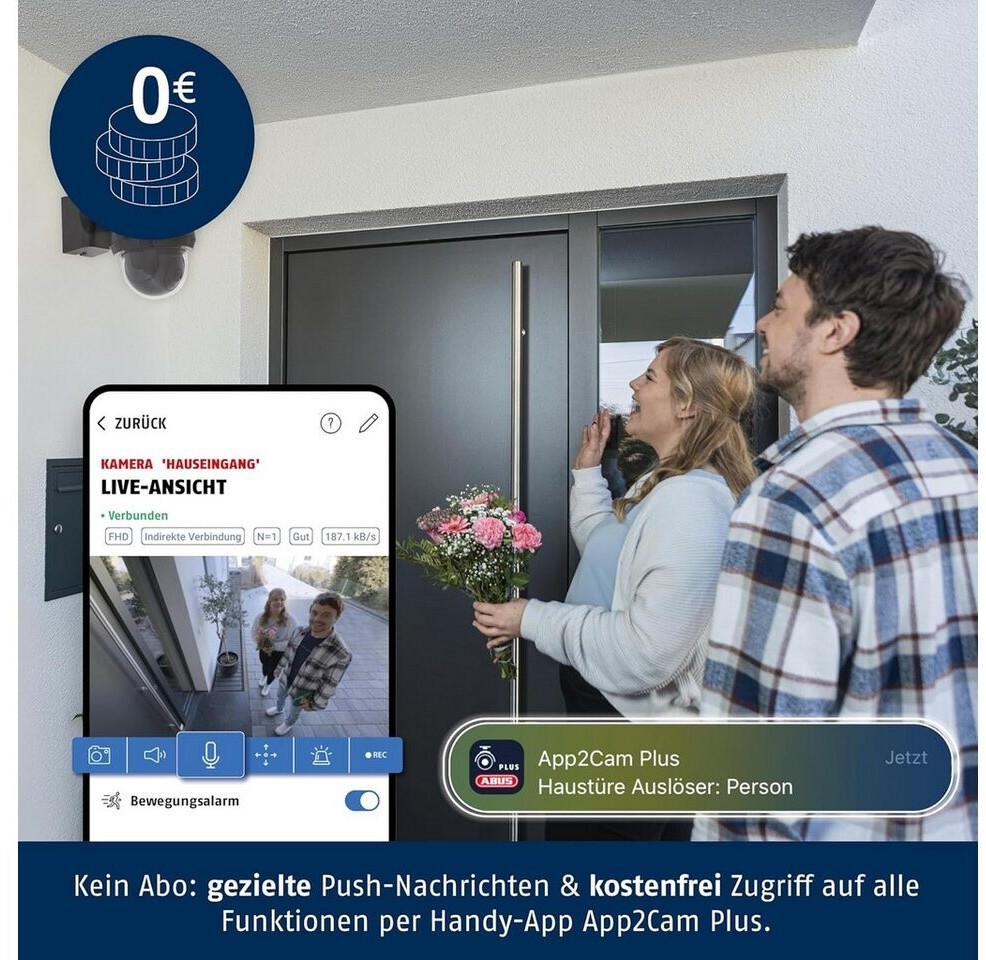ABUS SmartLook PPIC52520 PPIC52520B schwarz