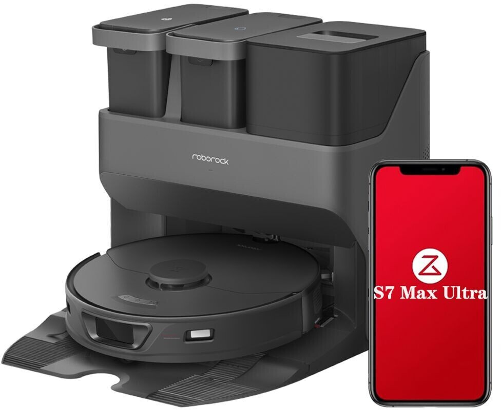 Roborock S7 Pro Ultra Max Schwarz 5500Pa 