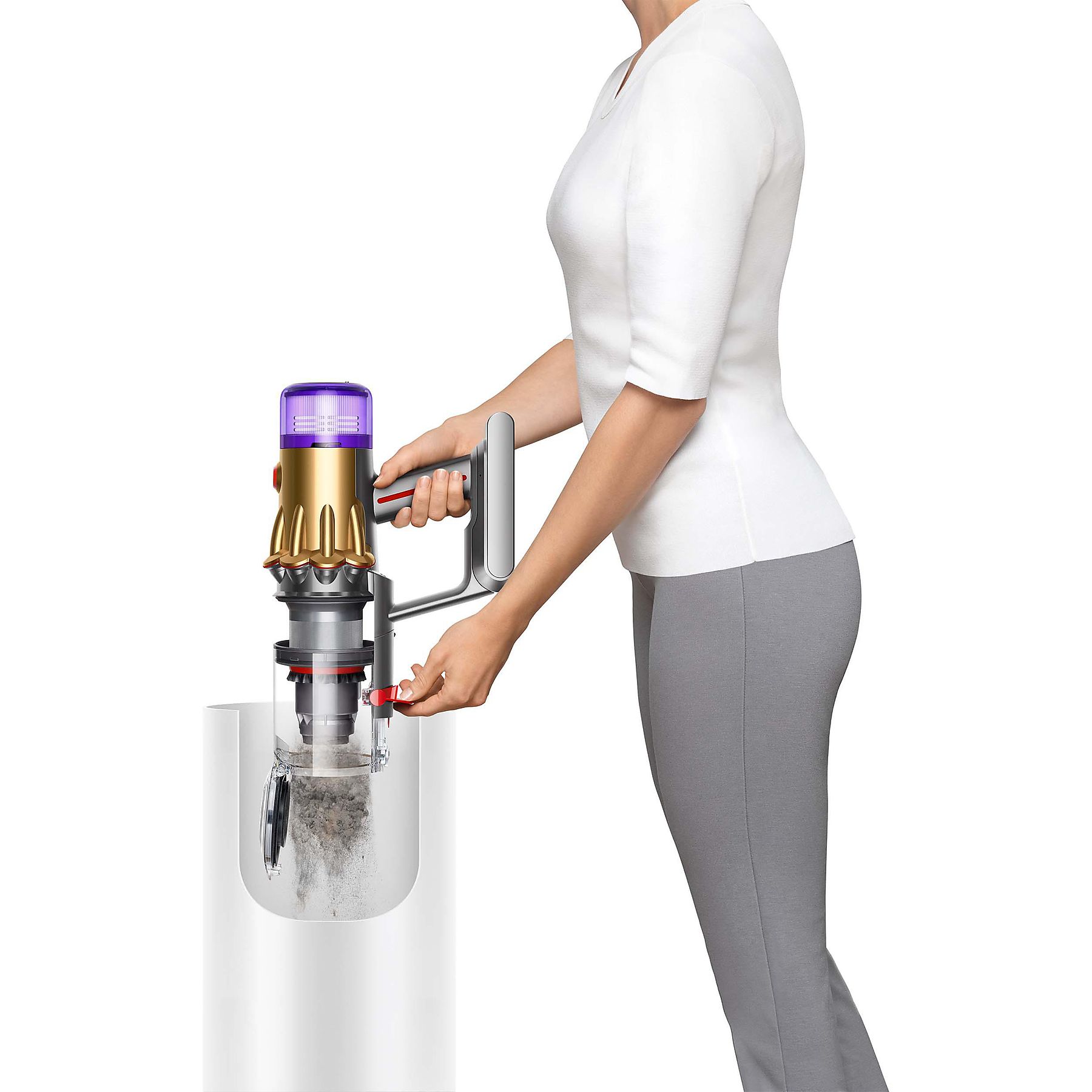 DYSON V12 Slim Complete Stielsauger, Akkubetrieb, 545 Watt