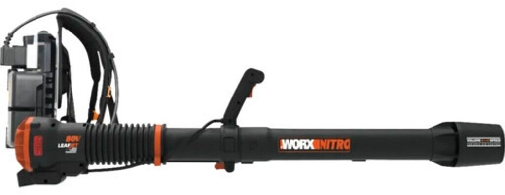 Worx Akku-Rucksackbläser WORX WG572E 4Ah (mit 4x Akku und Ladegerät)
