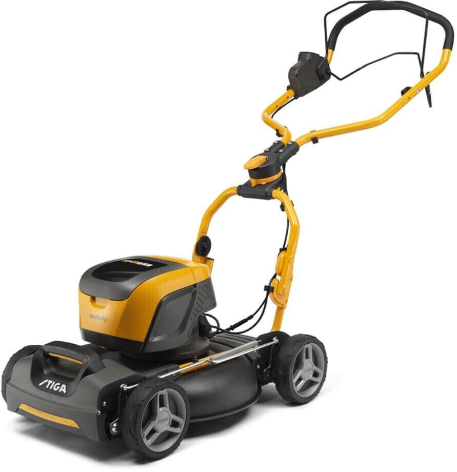 Stiga Multiclip 547e S Kit (mit 2 x Akku und Dual-Ladegerät)