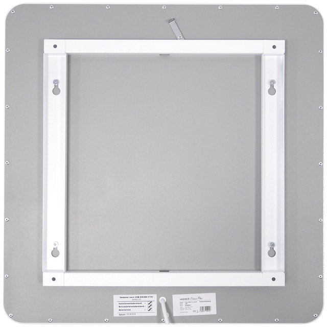 Vasner Infrarotheizung »Metall rund, 1100 W, Citara M Plus«, Infrarot Heizkörper rund, IP44 Bad geeignet