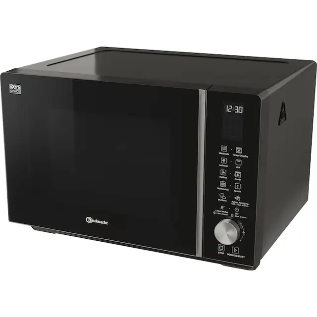 BAUKNECHT Mikrowelle »MF 258 B«, Grill-Mikrowelle-Heißluft, intelligente Technologie ohne Drehteller