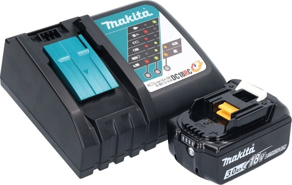 Makita DHW 180 RF1 Akku Druckreiniger 18 V 24 bar + 1x Akku 3,0 Ah + Ladegerät