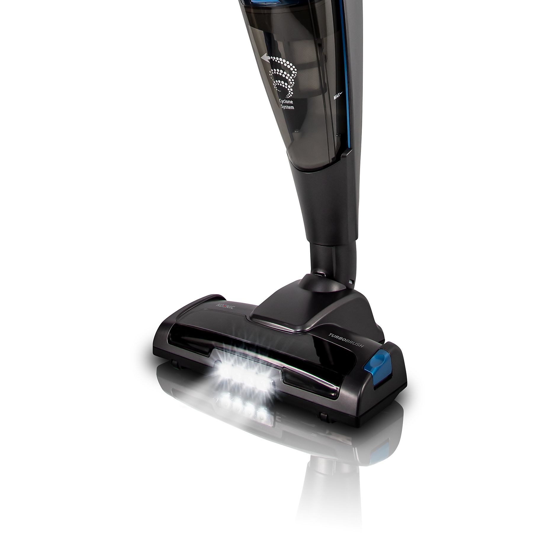 KOENIC KVR 29620 Stielsauger, Akkubetrieb, 150 Watt