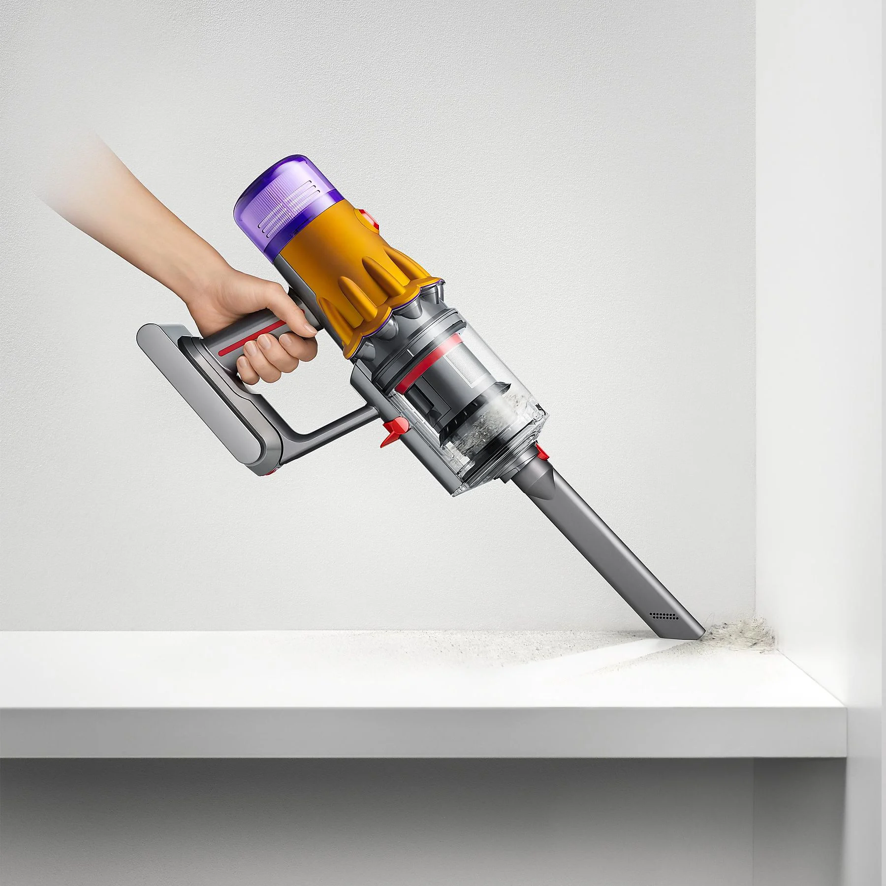 DYSON V12 DETECT SLIM ABSOLUTE (2023) Stielsauger, Akkubetrieb, 545 Watt