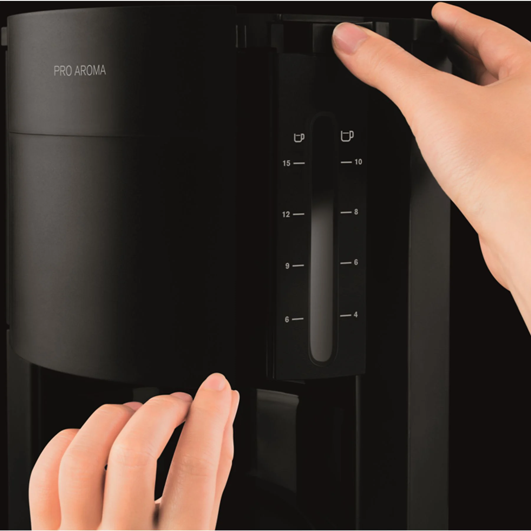 KRUPS F.309.08 Pro Aroma Kaffeemaschine Schwarz
