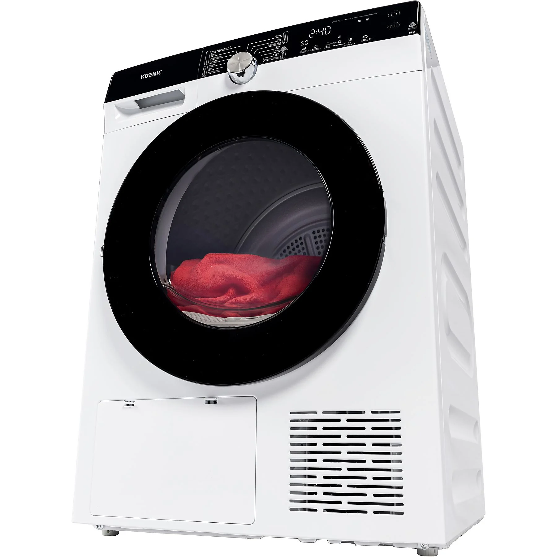 KOENIC KTD 9332 C Wärmepumpentrockner (9 kg, Weiß)