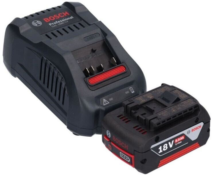 Bosch GBL 18V-750 mit 1 Akku 5,0 Ah und Ladegerät