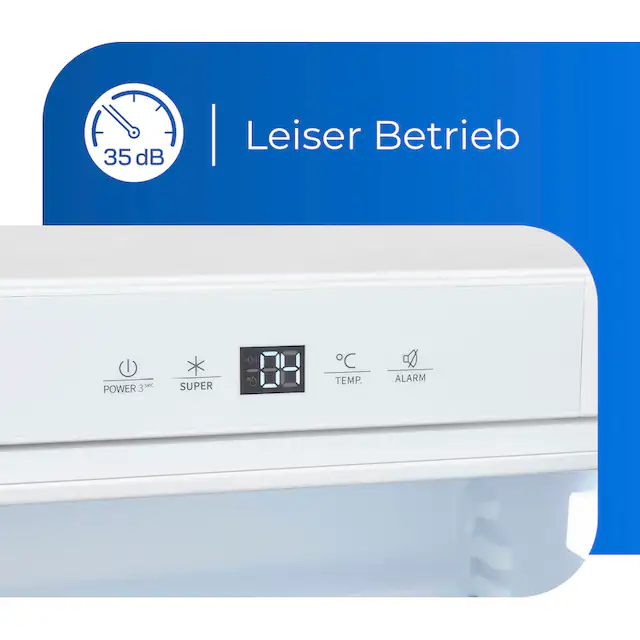 exquisit Einbaukühlschrank »UKS140-V-FE-010D«