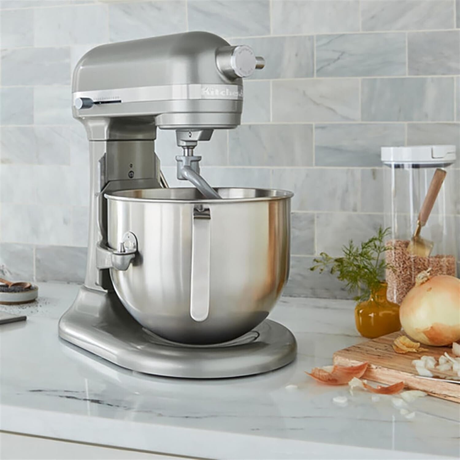 KitchenAid Heavy Duty 5KSM70JPX contour silver