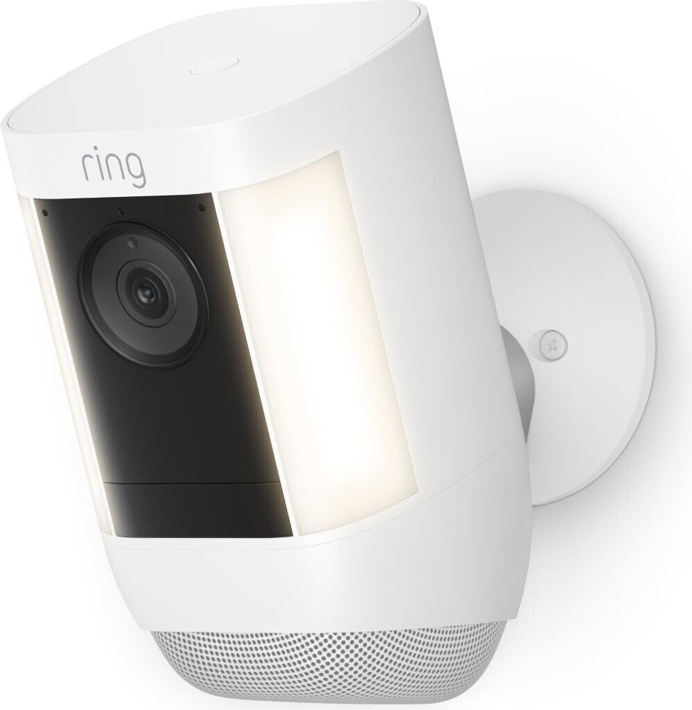 Ring Spotlight Cam Pro Battery weiß