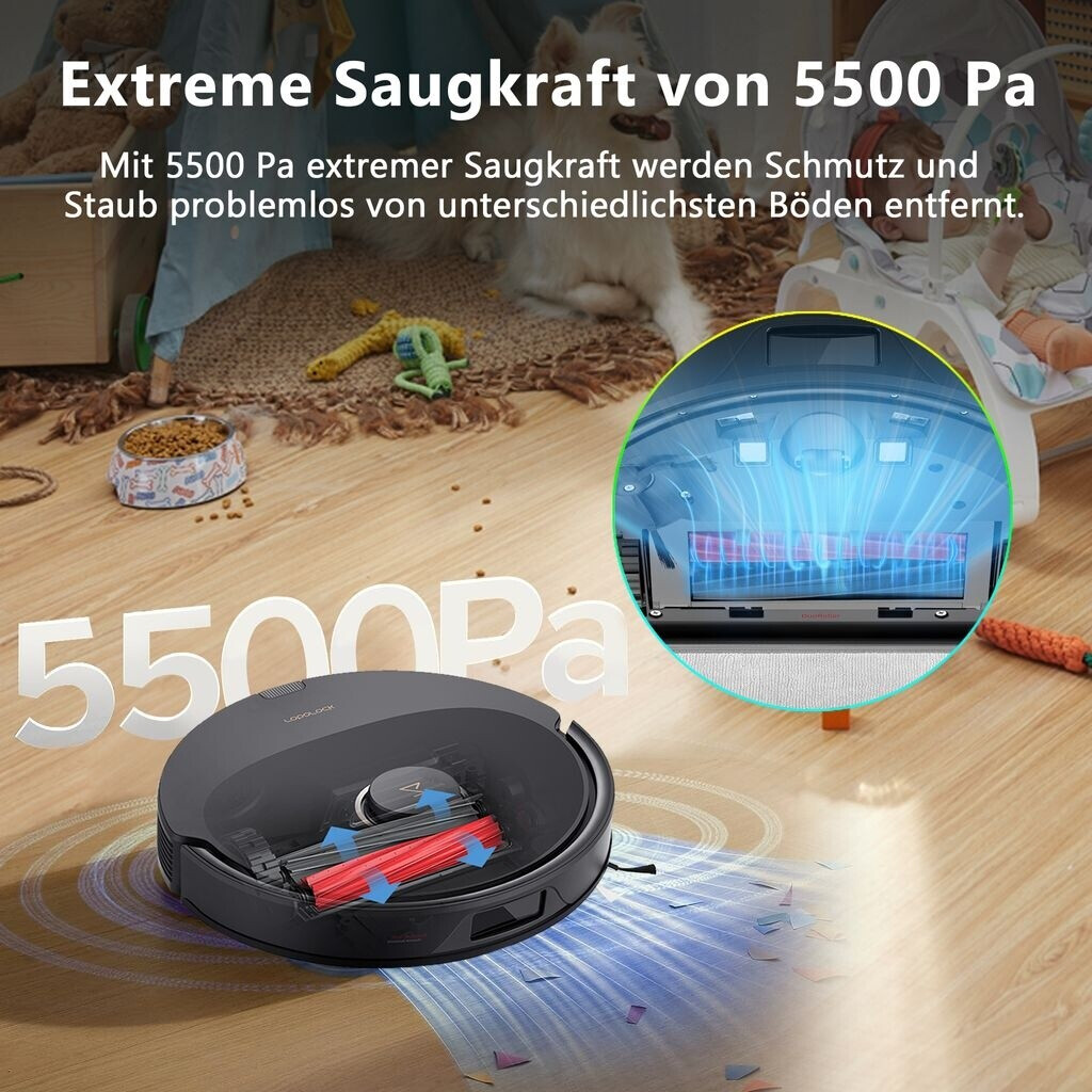 Roborock Q8 Max+ schwarz