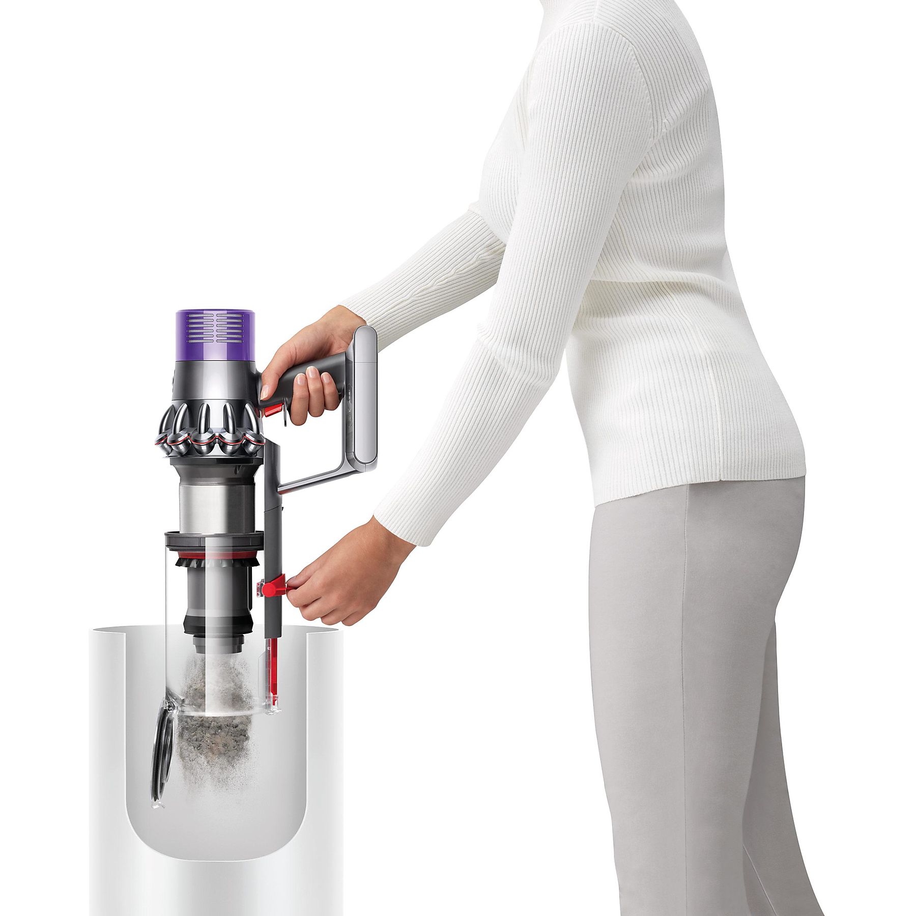DYSON V10 Absolute (2022) Stielsauger, Akkubetrieb, 525 Watt