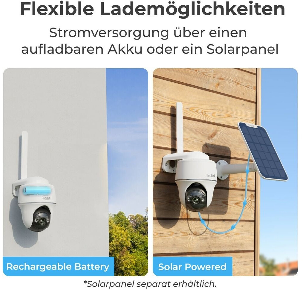 reolink Go PT Plus+SP 3G/4G Akku