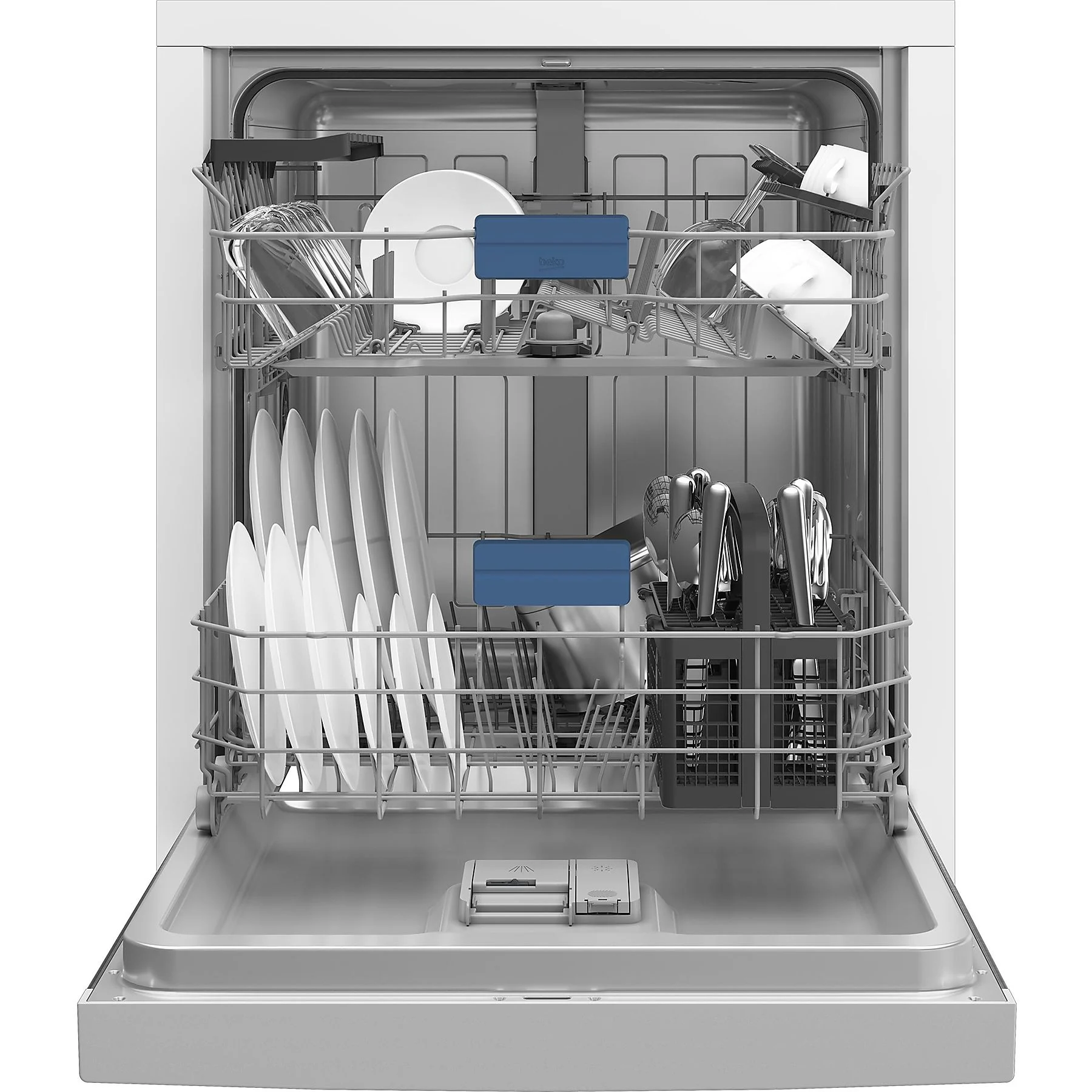 BEKO BDUN36451X Geschirrspüler (unterbaufähig, 598 mm breit, 42 dB (A), B)