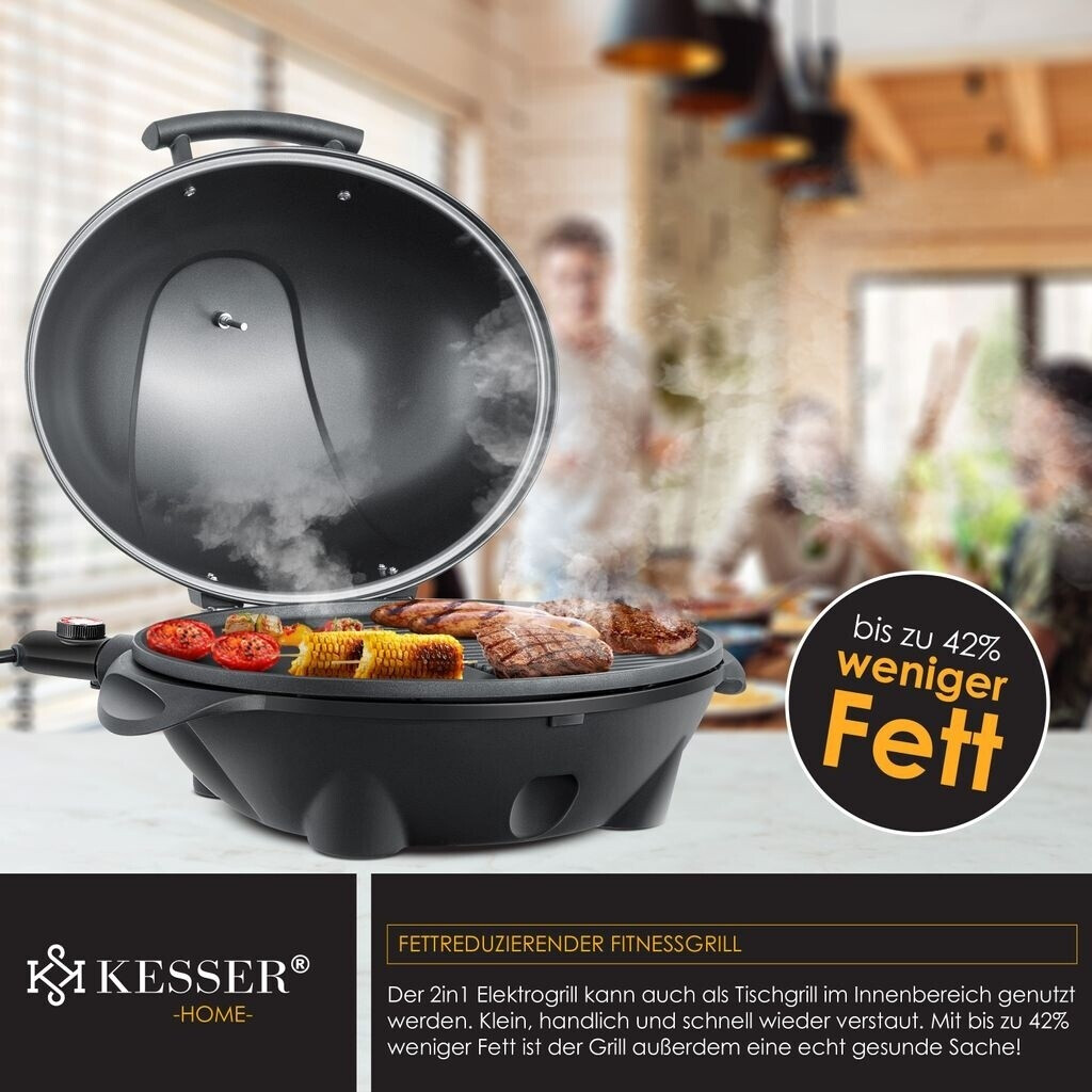 Kesser 2in1 Tischgrill-Standgrill