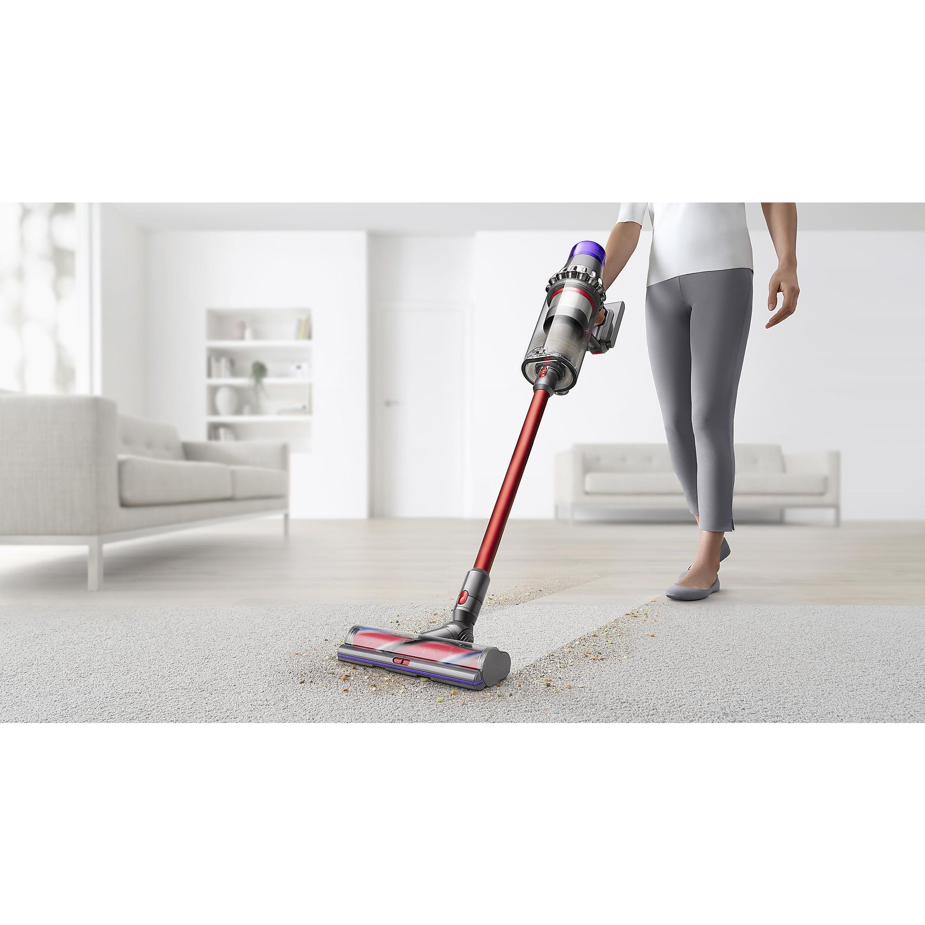DYSON Outsize Absolute Stielsauger, Akkubetrieb, 610 Watt