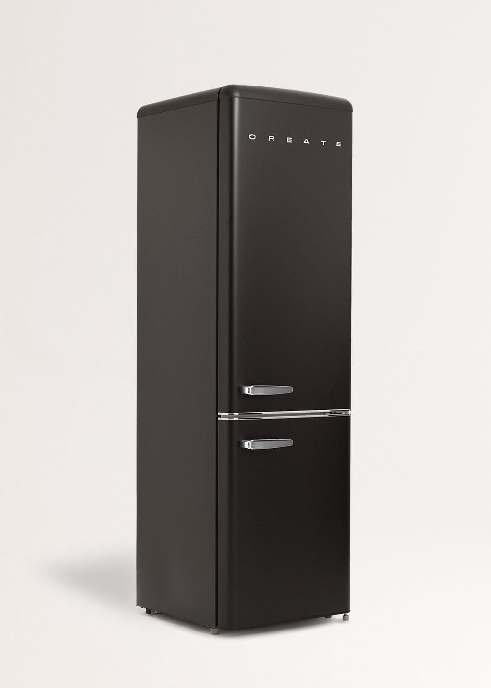 CREATE / FRIDGE STYLANCE 244L / Fridge Black/Retro Vintage Style and Design [Energy Class E]