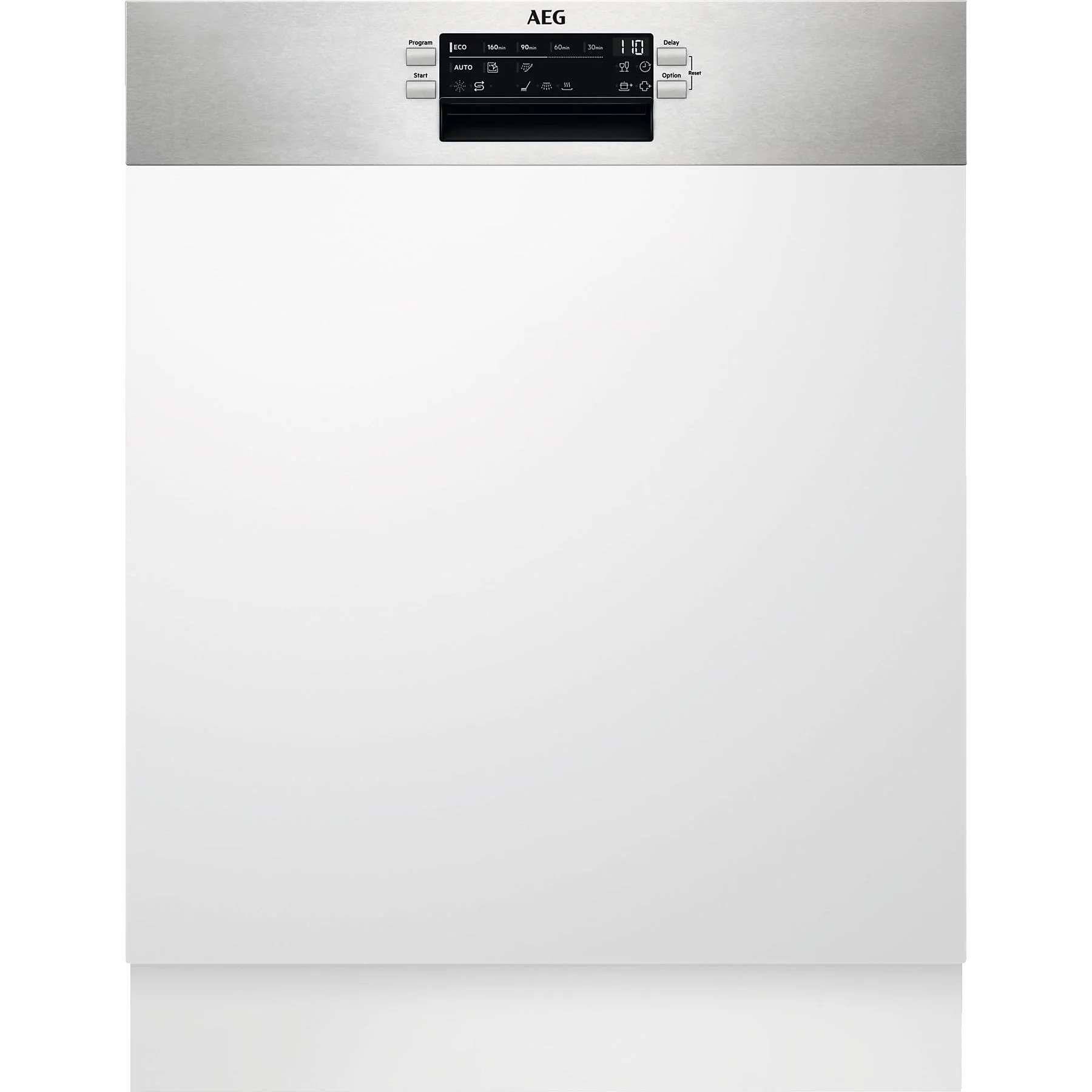AEG FEE6491AZM Serie 6000 mit SatelliteClean® Geschirrspüler (teilintegrierbar, 596 mm breit, 44 dB (A), C)