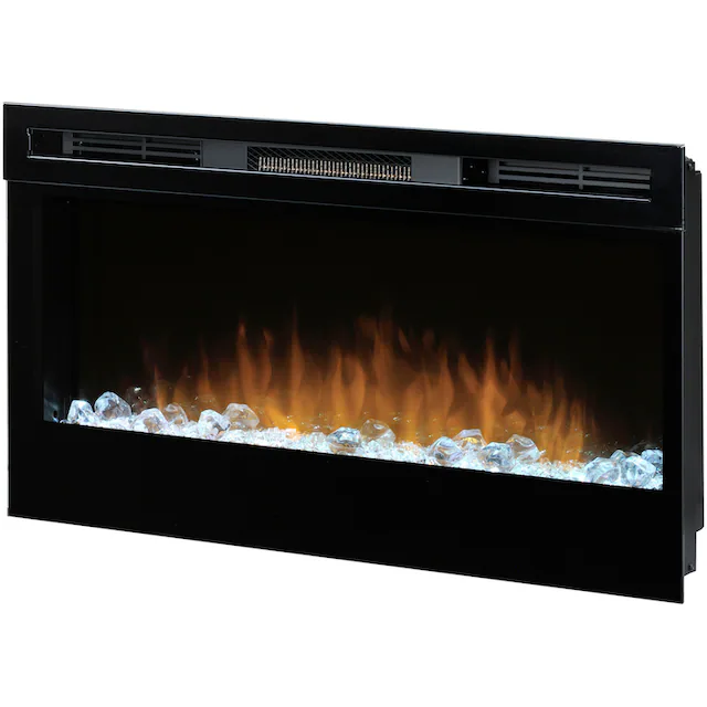 Dimplex Elektrokamin »Prism 34"«, schwarz,mit Heizung, Fernbedienung, Optiflame® Flammeneffekt