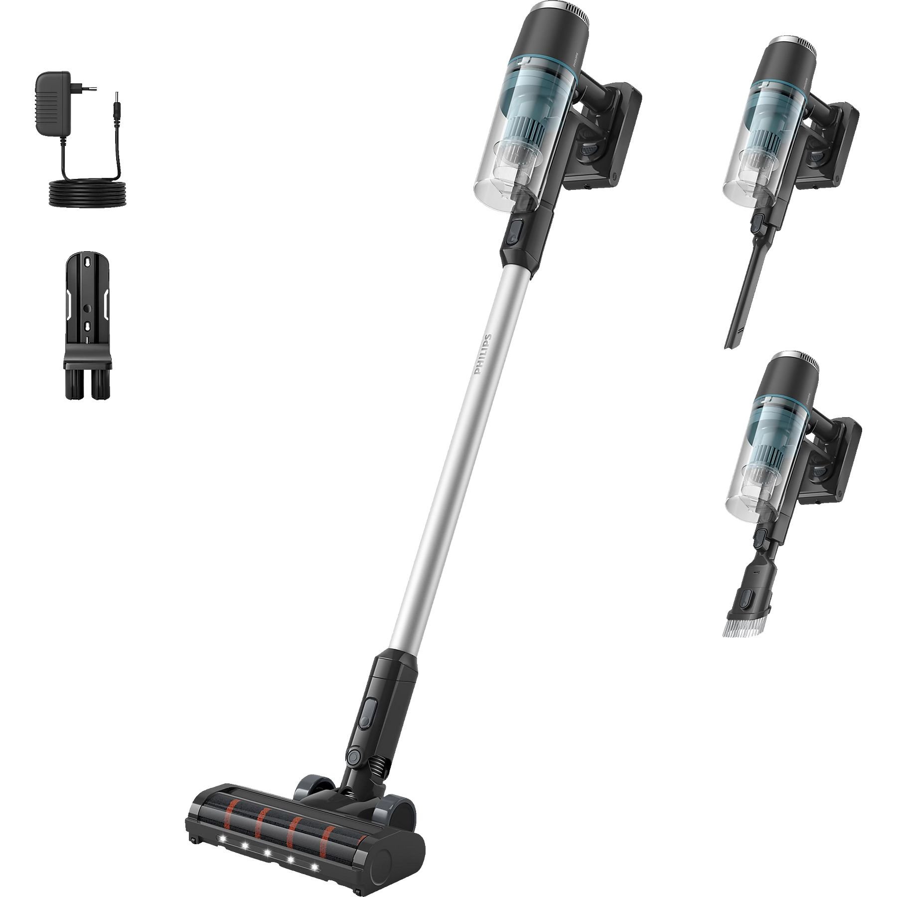 PHILIPS XC3031/01 3000 Series Laufzeit bis zu 60 Min., kabellos, Akkusauger, Stielsauger, Akkubetrieb, 25,2 Volt 43 Basierend auf 43 Bewertungen Art.-Nr. 2891108 PHILIPS