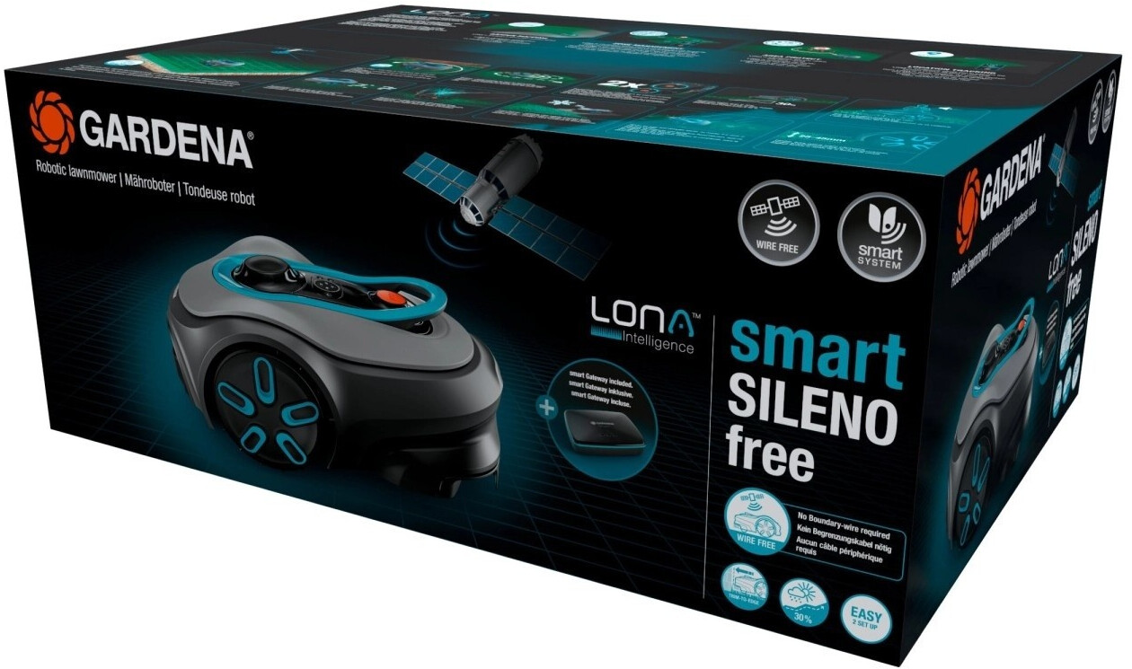 Gardena smart Sileno free 600 m² Set (Modell 2025)