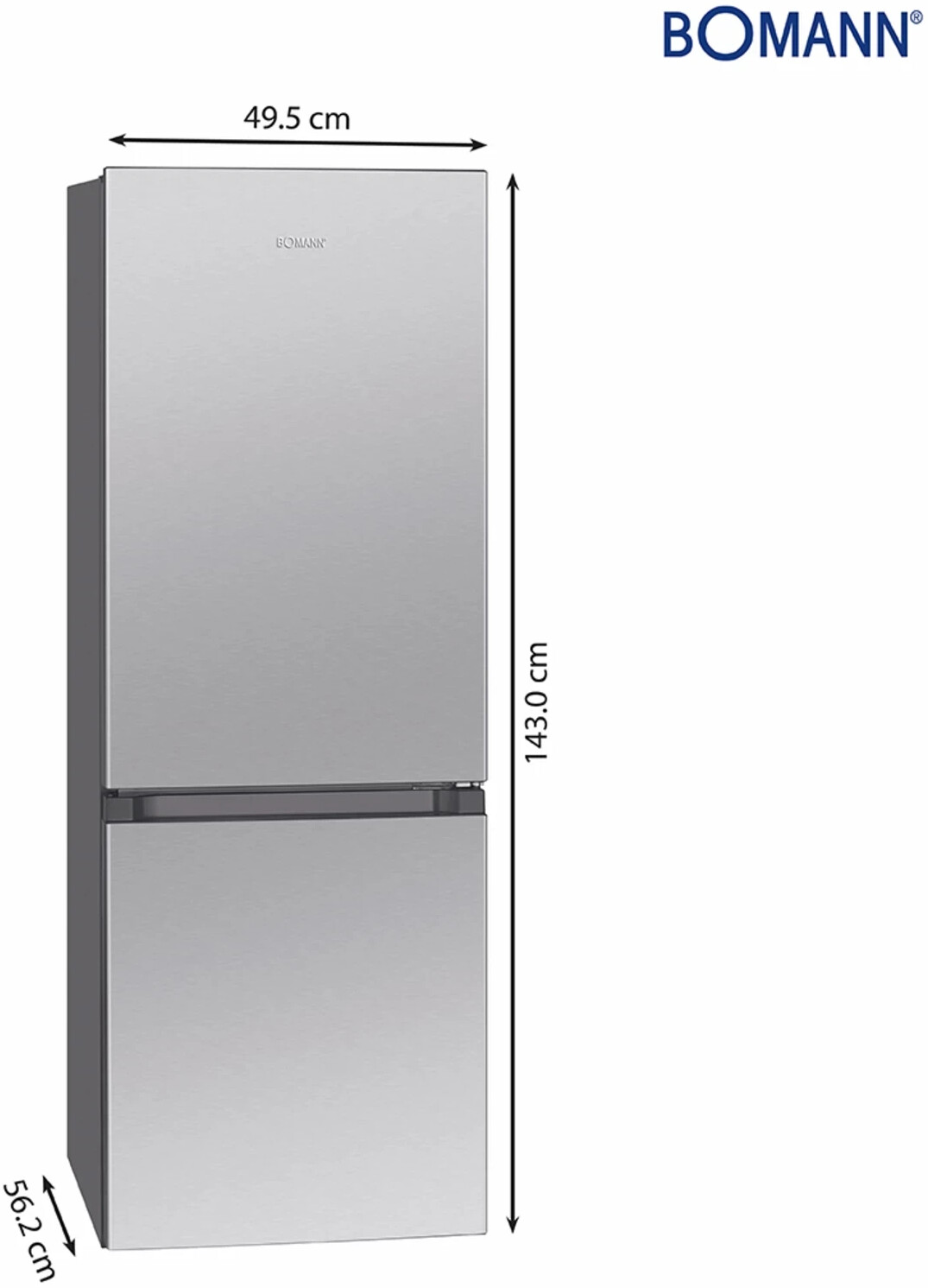 Bomann KG 322.1 Grey