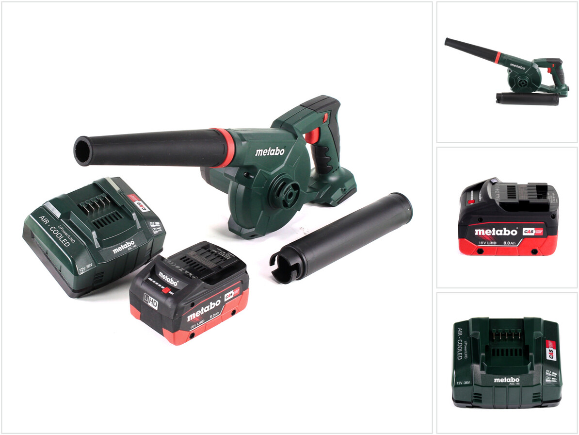 Metabo AG18 (Akku 8 Ah x Ladegerät)