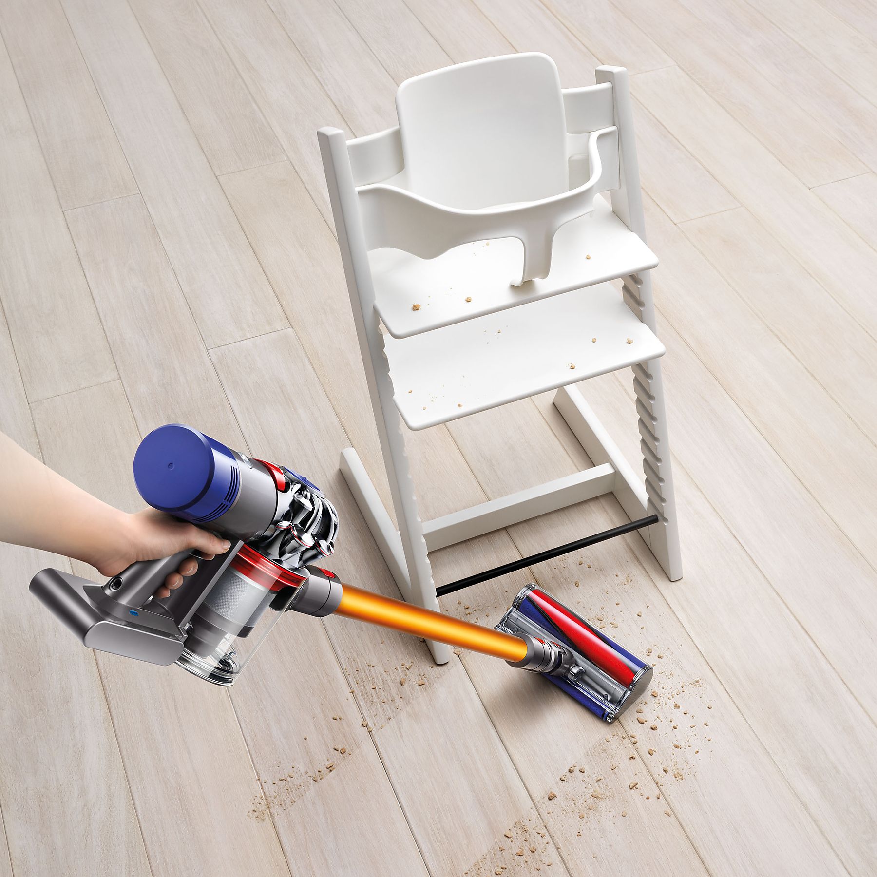 DYSON 227296-01 V8 Absolute Stielsauger, Akkubetrieb, 425 Watt