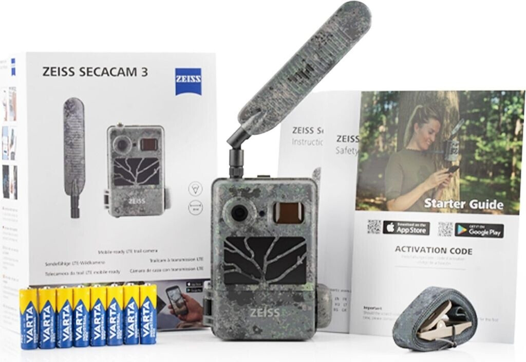 Zeiss Secacam 3 inkl. 8 Batterien (32GB)