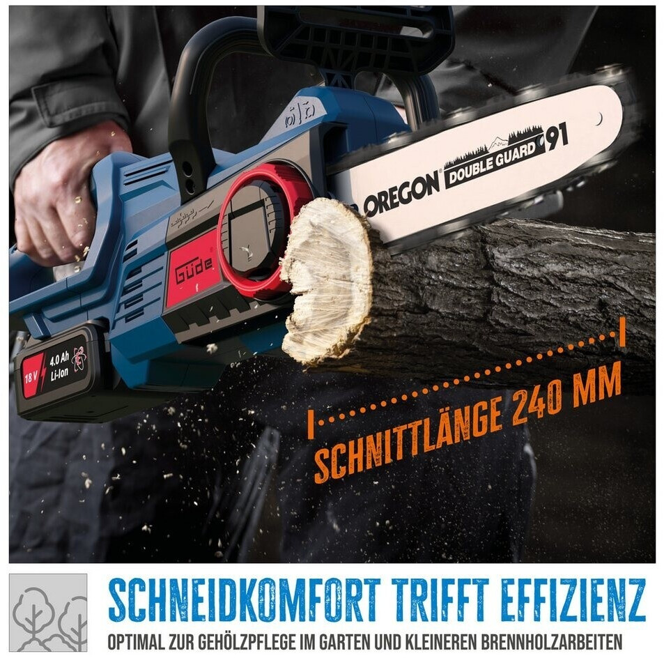 Güde KS 18-401-30 (mit 1 Akku 4 Ah und Ladegerät)
