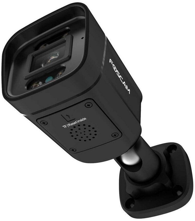 Foscam LAN IP-Überwachungskamera-Set 8-Kanal mit 4 Kameras 3840 x 2160 Pixel (FNA108E-B4-2T black)