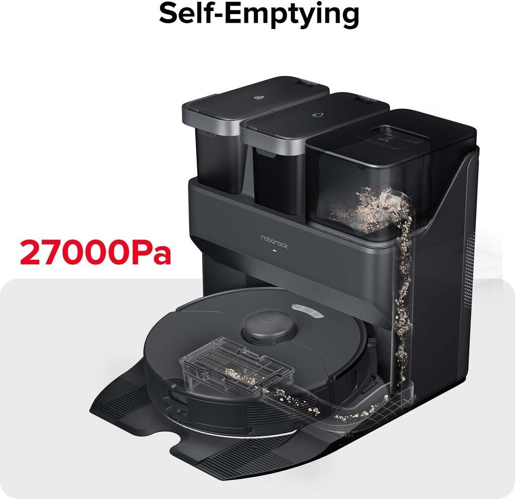 Roborock S7 Max Ultra Schwarz Upgrade Pro 