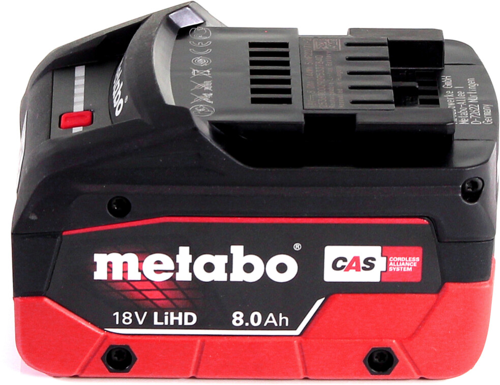 Metabo AG18 (Akku 8 Ah x Ladegerät)