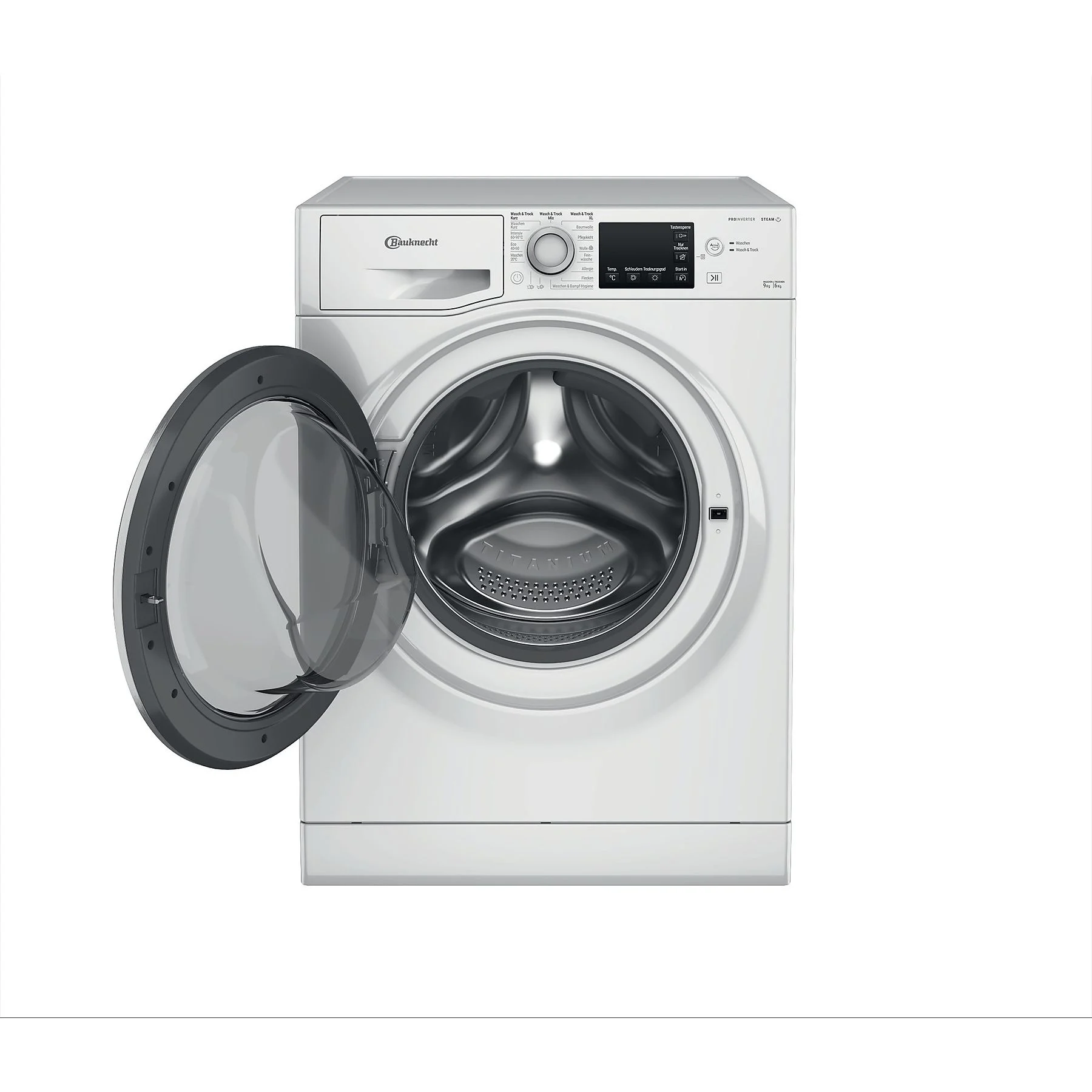 BAUKNECHT WATK Sense 96 41 N Waschtrockner (9 kg / 6 kg, 1351 U/Min.)