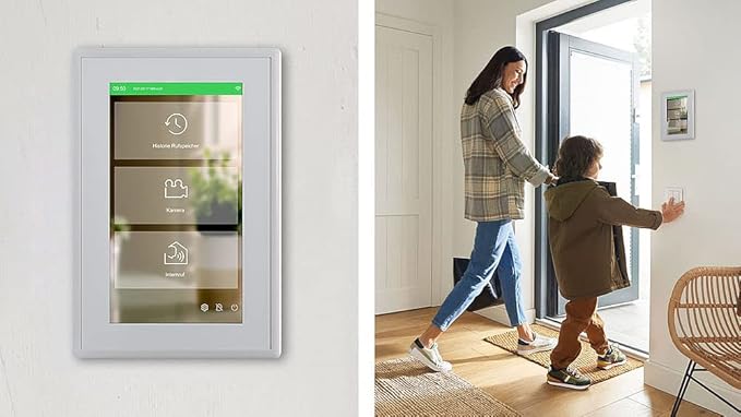 Ritto Intercom Video TwinBus IP Set 7 Zoll HD Monitor 1 Familie