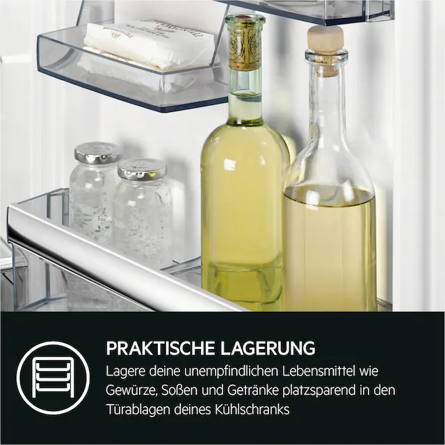 AEG Kühlschrank 6000 »OSF61I82EF«, 4-Sterne-Gefrierfach: Kalte -18° C, sogar im Inneren des Kühlschranks