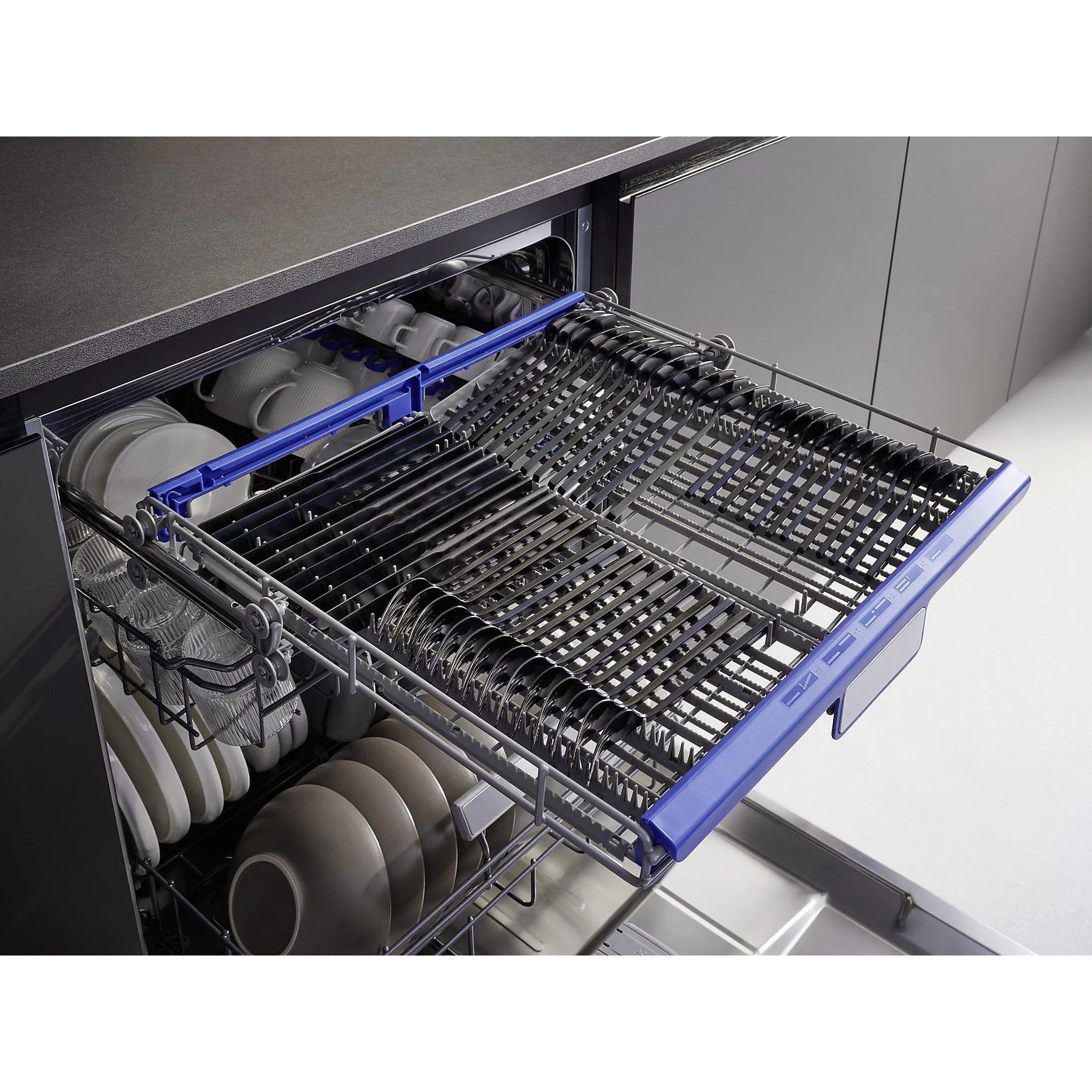 KOENIC KDW 6041-1 C BU Geschirrspüler (unterbaufähig, 595 mm breit, 42 dB (A), C)