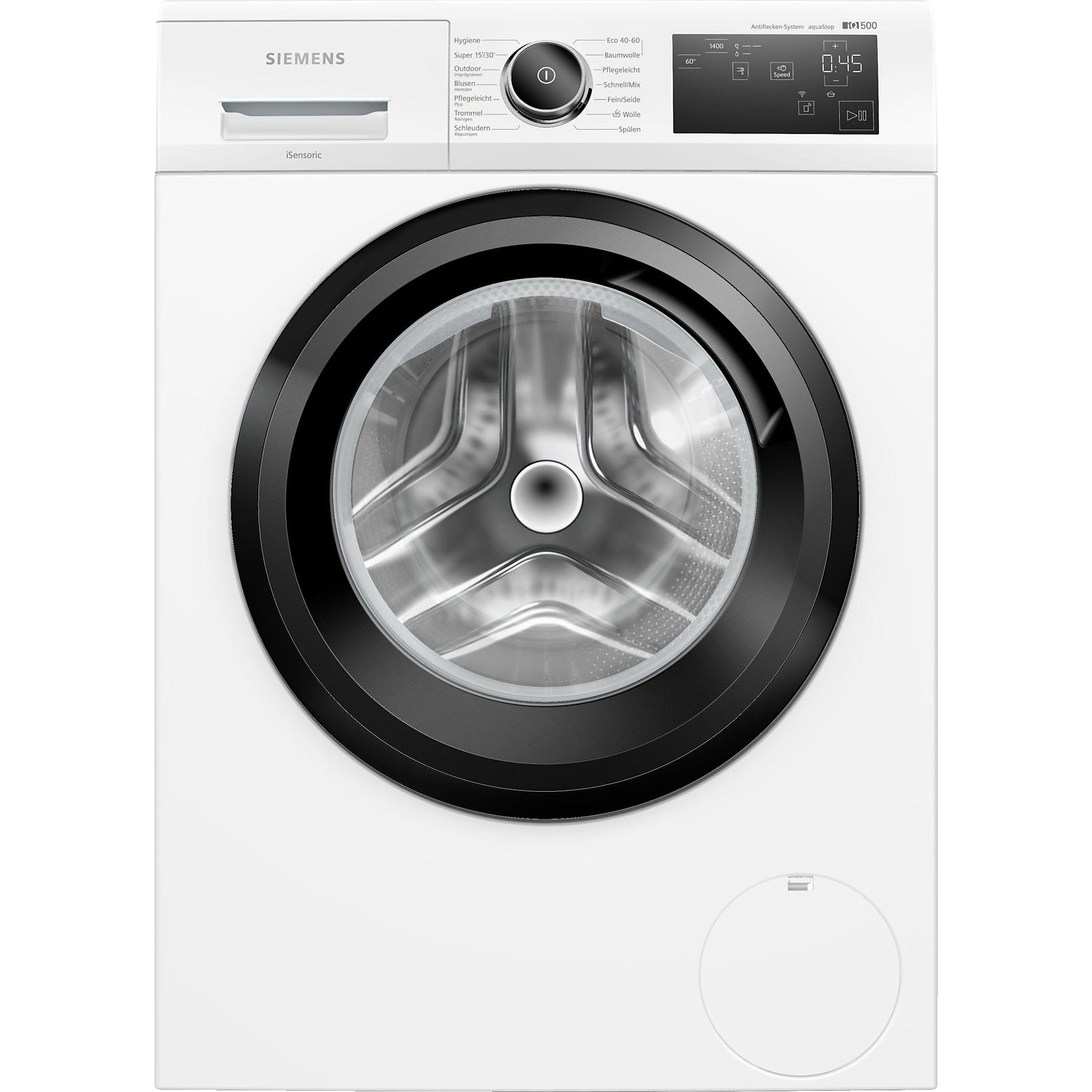 SIEMENS WM14UR5EM2 iQ500 Waschmaschine (9 kg, 1400 U/Min., A)